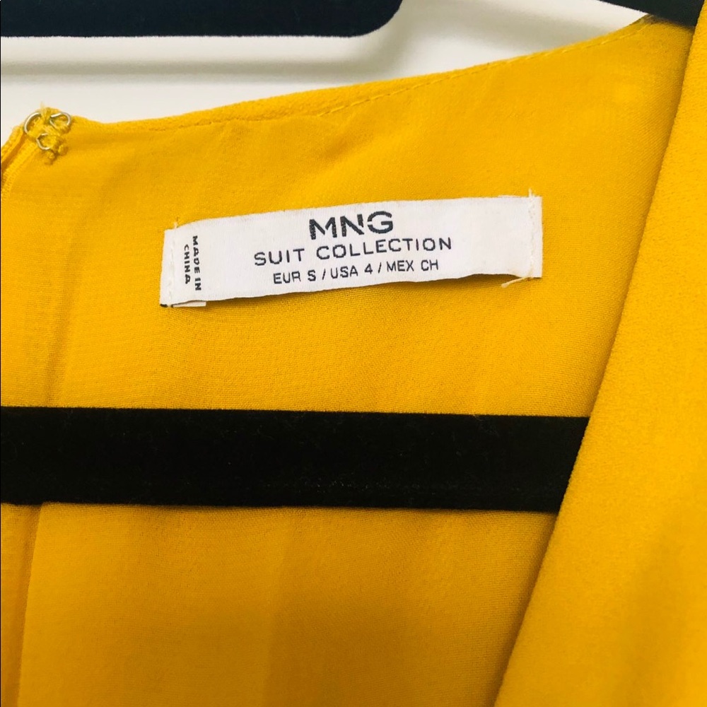 Mustard dress